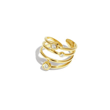 Load image into Gallery viewer, Monaco Ring - Stainless Steel
