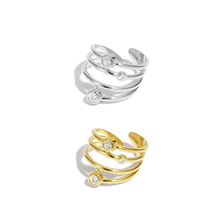 Load image into Gallery viewer, Monaco Ring - Stainless Steel
