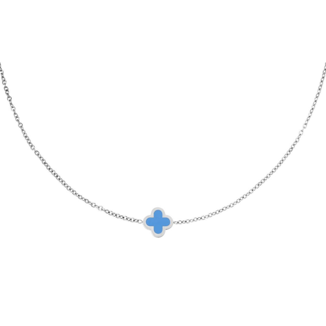 Elsie Necklace - Blue